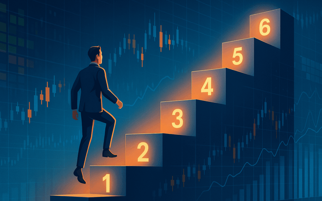 How to Learn Order Flow Trading the RIGHT Way: 6-Stage Beginner Guide