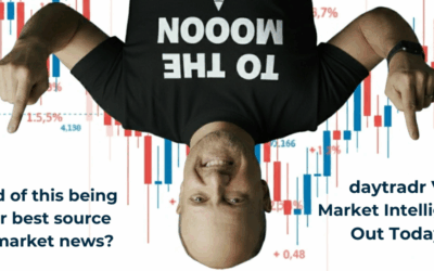 daytradr V6 – With Market Intelligence. Interpretation vs Information.