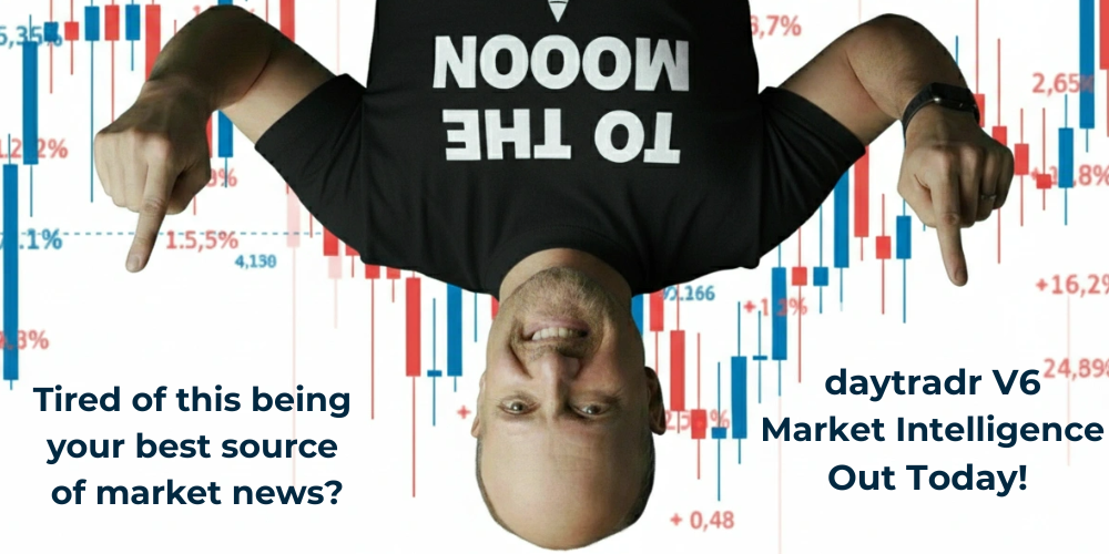 daytradr V6 – With Market Intelligence. Interpretation vs Information.