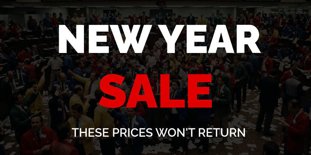 New Year Sale Now Live! Final Sale Before Price Increases